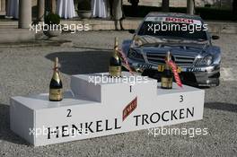 10.04.2011 Wiesbaden, Germany,  "DTM Meets Henkell", with AMG Mercedes DTM Car - DTM 2010 at Hockenheimring