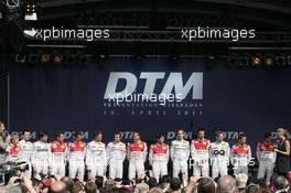 10.04.2011 Wiesbaden, Germany,  All Drivers 2011 - DTM 2010 at Hockenheimring