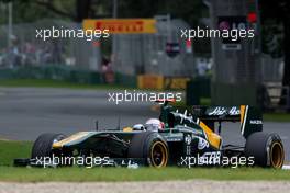 25.03.2011 Melbourne, Australia,  Jarno Trulli (ITA), Team Lotus  - Formula 1 World Championship, Rd 01, Australian Grand Prix, Friday Practice