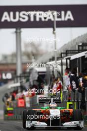 25.03.2011 Melbourne, Australia,  Paul di Resta (GBR), Test Driver, Force India F1 Team - Formula 1 World Championship, Rd 01, Australian Grand Prix, Friday Practice