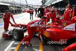 25.03.2011 Melbourne, Australia,  Fernando Alonso (ESP), Scuderia Ferrari  - Formula 1 World Championship, Rd 01, Australian Grand Prix, Friday Practice