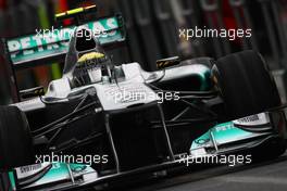 25.03.2011 Melbourne, Australia,  Nico Rosberg (GER), Mercedes GP Petronas F1 Team - Formula 1 World Championship, Rd 01, Australian Grand Prix, Friday Practice