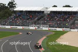 25.03.2011 Melbourne, Australia,  Nick Heidfeld (GER), Lotus Renault F1 Team   - Formula 1 World Championship, Rd 01, Australian Grand Prix, Friday Practice