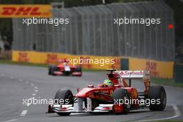 25.03.2011 Melbourne, Australia,  Felipe Massa (BRA), Scuderia Ferrari  - Formula 1 World Championship, Rd 01, Australian Grand Prix, Friday Practice