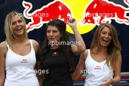 25.03.2011 Melbourne, Australia,  Red Bull Racing girls - Formula 1 World Championship, Rd 01, Australian Grand Prix, Friday