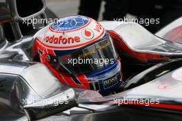 25.03.2011 Melbourne, Australia,  Jenson Button (GBR), McLaren Mercedes - Formula 1 World Championship, Rd 01, Australian Grand Prix, Friday Practice