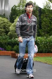 25.03.2011 Melbourne, Australia,  Sergio Perez (MEX), Sauber F1 Team  - Formula 1 World Championship, Rd 01, Australian Grand Prix, Friday