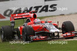 25.03.2011 Melbourne, Australia,  Timo Glock (GER), Virgin Racing  - Formula 1 World Championship, Rd 01, Australian Grand Prix, Friday Practice