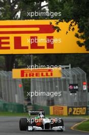 25.03.2011 Melbourne, Australia, Adrian Sutil (GER), Force India F1 Team - Formula 1 World Championship, Rd 01, Australian Grand Prix, Friday Practice
