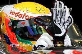 25.03.2011 Melbourne, Australia,  Lewis Hamilton (GBR), McLaren Mercedes  - Formula 1 World Championship, Rd 01, Australian Grand Prix, Friday Practice