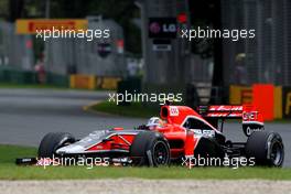 25.03.2011 Melbourne, Australia,  Jerome d'Ambrosio (BEL), Virgin Racing  - Formula 1 World Championship, Rd 01, Australian Grand Prix, Friday Practice