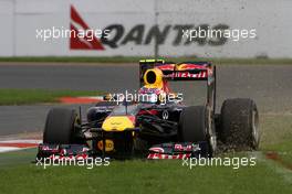 25.03.2011 Melbourne, Australia,  Mark Webber (AUS), Red Bull Racing  - Formula 1 World Championship, Rd 01, Australian Grand Prix, Friday Practice