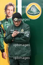 25.03.2011 Melbourne, Australia,  Team Lotus atmosphere - Formula 1 World Championship, Rd 01, Australian Grand Prix, Friday