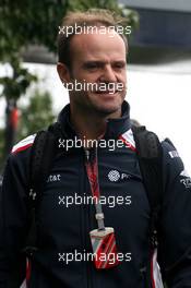 25.03.2011 Melbourne, Australia,  Rubens Barrichello (BRA), Williams F1 Team  - Formula 1 World Championship, Rd 01, Australian Grand Prix, Friday