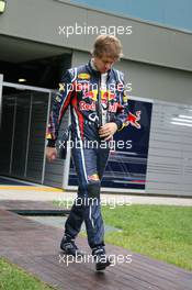 25.03.2011 Melbourne, Australia,  Sebastian Vettel (GER), Red Bull Racing - Formula 1 World Championship, Rd 01, Australian Grand Prix, Friday Practice