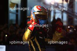 27.03.2011 Melbourne, Australia,  Vitaly Petrov (RUS), Lotus Renalut F1 Team  - Formula 1 World Championship, Rd 01, Australian Grand Prix, Sunday Podium