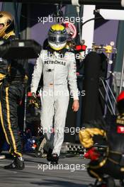 27.03.2011 Melbourne, Australia,  Nico Rosberg (GER), Mercedes GP Petronas F1 Team retires from the race - Formula 1 World Championship, Rd 01, Australian Grand Prix, Sunday Race