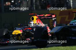 27.03.2011 Melbourne, Australia,  Sebastian Vettel (GER), Red Bull Racing  - Formula 1 World Championship, Rd 01, Australian Grand Prix, Sunday Race