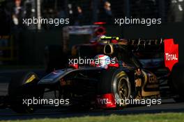 27.03.2011 Melbourne, Australia,  Vitaly Petrov (RUS), Lotus Renalut F1 Team  - Formula 1 World Championship, Rd 01, Australian Grand Prix, Sunday Race