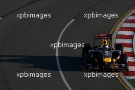 27.03.2011 Melbourne, Australia,  Sebastian Vettel (GER), Red Bull Racing  - Formula 1 World Championship, Rd 01, Australian Grand Prix, Sunday Race