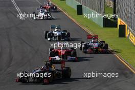 27.03.2011 Melbourne, Australia,  Vitaly Petrov (RUS), Lotus Renalut F1 Team  - Formula 1 World Championship, Rd 01, Australian Grand Prix, Sunday Race