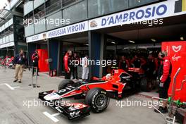 26.03.2011 Melbourne, Australia,  Jerome d'Ambrosio (BEL), Virgin Racing  - Formula 1 World Championship, Rd 01, Australian Grand Prix, Saturday Practice