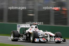 26.03.2011 Melbourne, Australia,  Kamui Kobayashi (JAP), Sauber F1 Team  - Formula 1 World Championship, Rd 01, Australian Grand Prix, Saturday Qualifying
