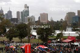 26.03.2011 Melbourne, Australia,  Track atmosphere - Formula 1 World Championship, Rd 01, Australian Grand Prix, Saturday Qualifying