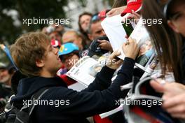 26.03.2011 Melbourne, Australia,  Sebastian Vettel (GER), Red Bull Racing  - Formula 1 World Championship, Rd 01, Australian Grand Prix, Saturday