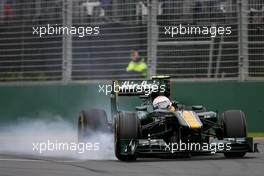 26.03.2011 Melbourne, Australia,  Jarno Trulli (ITA), Team Lotus  - Formula 1 World Championship, Rd 01, Australian Grand Prix, Saturday Qualifying