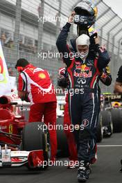26.03.2011 Melbourne, Australia,  Sebastian Vettel (GER), Red Bull Racing  - Formula 1 World Championship, Rd 01, Australian Grand Prix, Saturday Qualifying