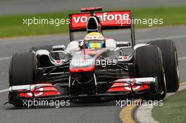 26.03.2011 Melbourne, Australia, Lewis Hamilton (GBR), McLaren Mercedes - Formula 1 World Championship, Rd 01, Australian Grand Prix, Saturday Practice