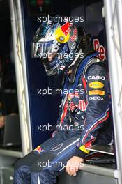 26.03.2011 Melbourne, Australia,  Sebastian Vettel (GER), Red Bull Racing - Formula 1 World Championship, Rd 01, Australian Grand Prix, Saturday