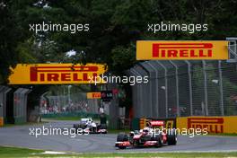 26.03.2011 Melbourne, Australia,  Jenson Button (GBR), McLaren Mercedes  - Formula 1 World Championship, Rd 01, Australian Grand Prix, Saturday Practice