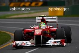 26.03.2011 Melbourne, Australia,  Felipe Massa (BRA), Scuderia Ferrari  - Formula 1 World Championship, Rd 01, Australian Grand Prix, Saturday Practice