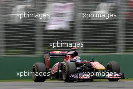 26.03.2011 Melbourne, Australia,  Sebastien Buemi (SUI), Scuderia Toro Rosso  - Formula 1 World Championship, Rd 01, Australian Grand Prix, Saturday Qualifying