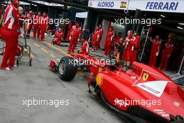 26.03.2011 Melbourne, Australia,  Scuderia Ferrari  - Formula 1 World Championship, Rd 01, Australian Grand Prix, Saturday