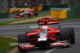 26.03.2011 Melbourne, Australia,  Timo Glock (GER), Virgin Racing  - Formula 1 World Championship, Rd 01, Australian Grand Prix, Saturday Practice