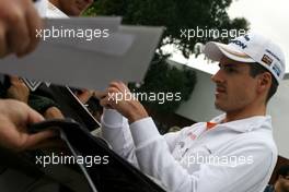 26.03.2011 Melbourne, Australia,  Adrian Sutil (GER), Force India  - Formula 1 World Championship, Rd 01, Australian Grand Prix, Saturday