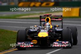 26.03.2011 Melbourne, Australia,  Sebastian Vettel (GER), Red Bull Racing  - Formula 1 World Championship, Rd 01, Australian Grand Prix, Saturday Practice