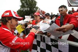 26.03.2011 Melbourne, Australia,  Fernando Alonso (ESP), Scuderia Ferrari  - Formula 1 World Championship, Rd 01, Australian Grand Prix, Saturday