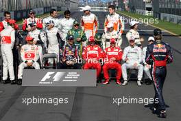 27.03.2011 Melbourne, Australia,  Sebastian Vettel (GER), Red Bull Racing  - Formula 1 World Championship, Rd 01, Australian Grand Prix, Sunday