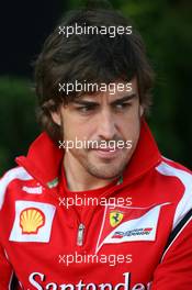 27.03.2011 Melbourne, Australia,  Fernando Alonso (ESP), Scuderia Ferrari - Formula 1 World Championship, Rd 01, Australian Grand Prix, Sunday