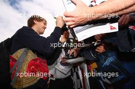 27.03.2011 Melbourne, Australia, Sebastian Vettel (GER), Red Bull Racing - Formula 1 World Championship, Rd 01, Australian Grand Prix, Sunday