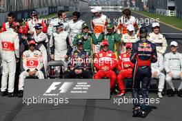 27.03.2011 Melbourne, Australia,  Sebastian Vettel (GER), Red Bull Racing  - Formula 1 World Championship, Rd 01, Australian Grand Prix, Sunday