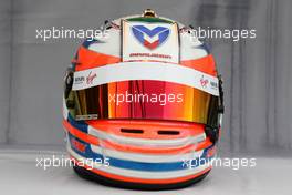 24.03.2011 Melbourne, Australia,  Helmet of Timo Glock (GER), Virgin Racing  - Formula 1 World Championship, Rd 01, Australian Grand Prix, Thursday