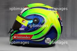 24.03.2011 Melbourne, Australia,  Helmet of Felipe Massa (BRA), Scuderia Ferrari  - Formula 1 World Championship, Rd 01, Australian Grand Prix, Thursday