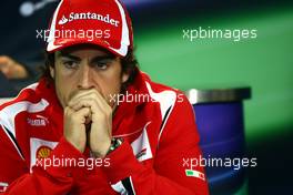 24.03.2011 Melbourne, Australia,  Fernando Alonso (ESP), Scuderia Ferrari - Formula 1 World Championship, Rd 01, Australian Grand Prix, Thursday Press Conference