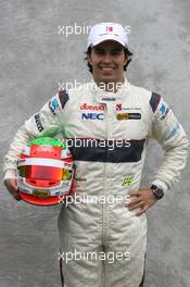24.03.2011 Melbourne, Australia,  Sergio Perez (MEX), Sauber F1 Team  - Formula 1 World Championship, Rd 01, Australian Grand Prix, Thursday