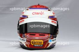 24.03.2011 Melbourne, Australia,  Helmet of Kamui Kobayashi (JAP), Sauber F1 Team  - Formula 1 World Championship, Rd 01, Australian Grand Prix, Thursday